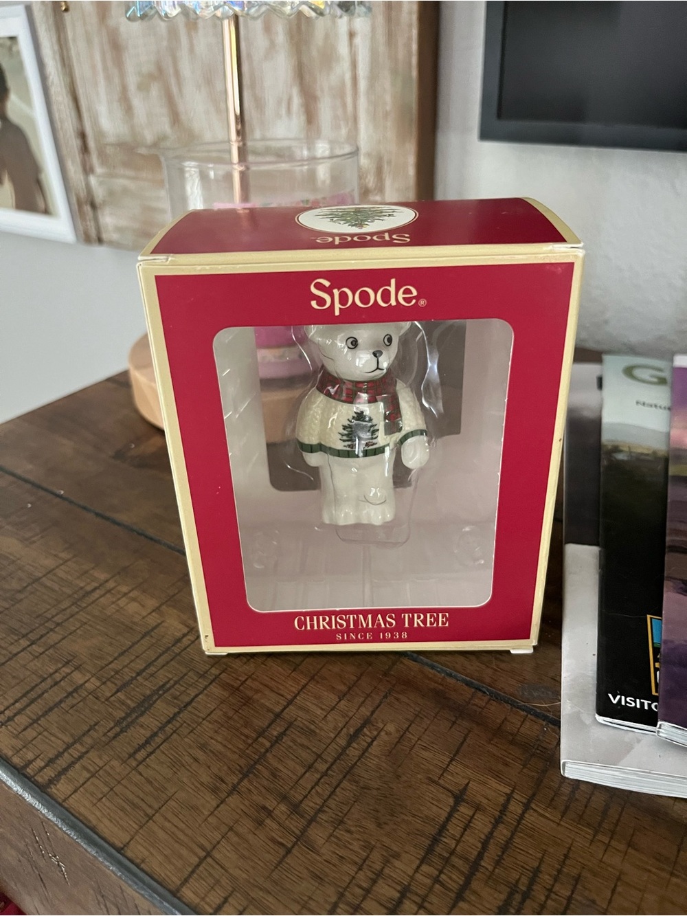 Spode Teddy Bear Ornament